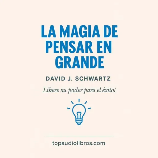 LA MAGIA DE PENSAR EN GRANDE (DAVID J. SCHWARTZ, PH.D) - Libro Comentado
