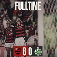 Flamengo 6 x 0 Juventude, 4ª rodada Br
