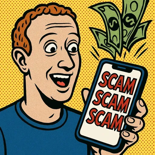 Meta Let Scam Ads Fuel Its AI Growth