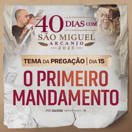 O primeiro mandamento | Pregação | 40 Dias com São Miguel Arcanjo 2025 | #15