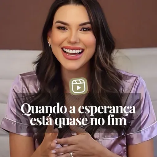 QUANDO A ESPERANÇA ESTÁ QUASE NO FIM