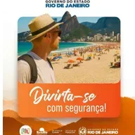 Governo do Rio lança campanha 'Curta o Rio de Janeiro com Segurança' para orientar turistas a evitar golpes