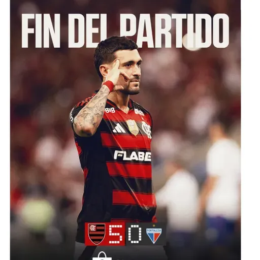 Flamengo 5 x 0 Fortaleza 