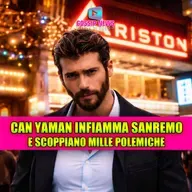 Can Yaman infiamma Sanremo: il ritorno in TV tra mille polemiche