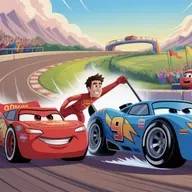 🏎️Rayo McQueen y el Gran Desafío del Valle Curvo 🏁