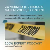 Zo vermijd je 2 risico's van AI voor je content
