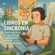 Lectura simultánea: Cómo maximizo mi aprendizaje leyendo varios géneros simultáneamente