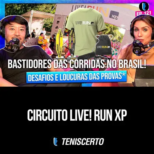 COMO É ORGANIZAR UM CIRCUITO de PROVAS com BRUNO LUSTRE (LIVE RUN XP) // EP. 121