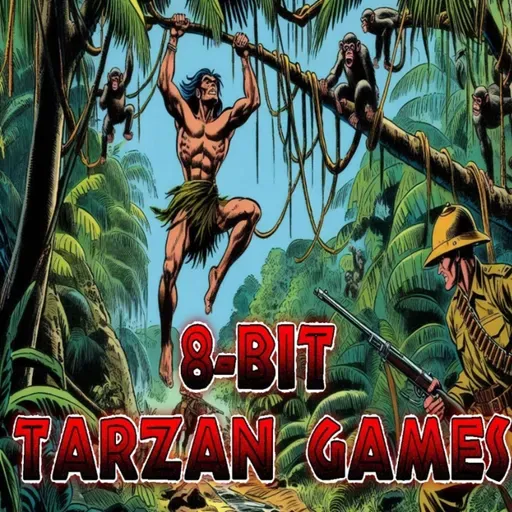 FOR SWINGERS ONLY! It's 8-BIT Tarzan Games this week on ARG Presents! Grab your tiger tunic & YELL!
