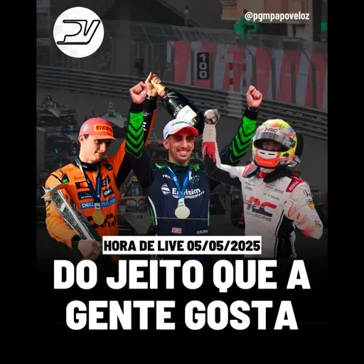 HORA DE LIVE: FIM DE JEJUM NA FÓRMULA 1 E NA FÓRMULA E, OUTRO SHOW NA INDYCAR E MUITO MAIS!