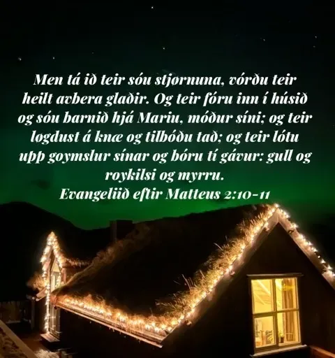 Stjørnan, sum lýsir okkum vegin