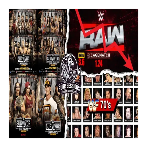 The WORST WWE MONDAY NIGHT RAW In History 11/26/18 P2, WWE Survivor Series Predictions, WWF/WWWF Gimmicks +More