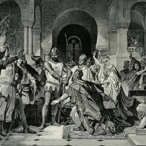 S8 Ep701: 1. GUEST GAIUS AND GERMANICUS DEBATE N LONDINIUM, SPRING 92 AD. (1) In a rain-swept Londinium, Gaius and Germanicus transition from Roman gardening to the modern "emperor system". They analyze the Emperor's social media threats against the IRGC, noting th