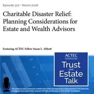 Providing Charitable Assistance to Survivors of a Disaster