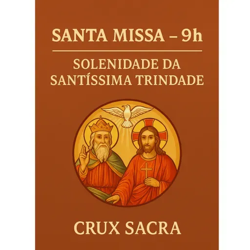 9h - 🌟 Solenidade da Santíssima Trindade
🙏🏼 Deus é comunhão, é família, é amor ... 15.06.2025 