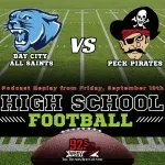 High School Football Week 4 Replay: Bay City All Saints at Peck