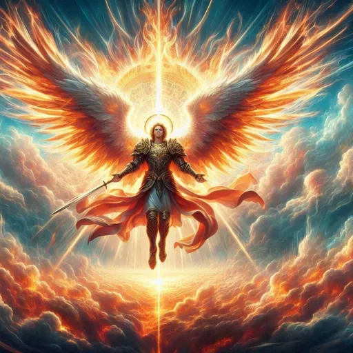 Entrez dans la permanence du feu de Michaël - Archange Michaël Psaume 253