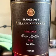 Trader Joe’s Grand Reserve Paso Robles Meritage 2023