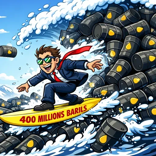 Pour 400 millions de barils, t’as plus rien ! – 12 mars 2026