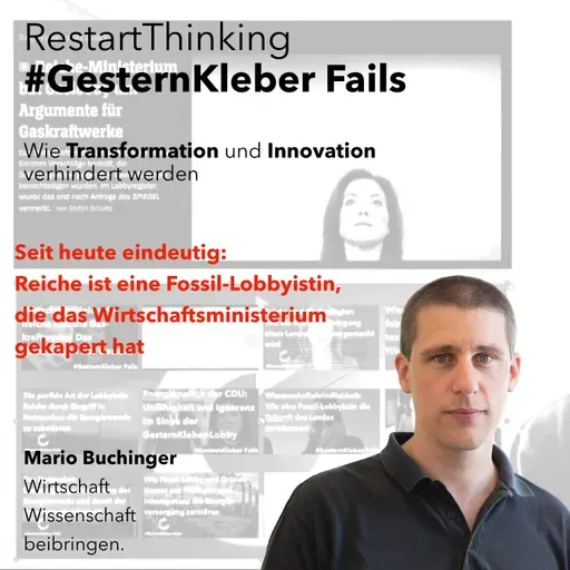 Seit heute eindeutig: Reiche ist eine Fossil-Lobbyistin, die das Wirtschaftsministerium gekapert hat