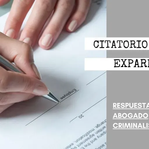¿QUÉ HAGO SI RECIBO UN CITATORIO DE MI EXPAREJA EN CASA?