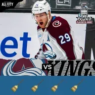Nathan MacKinnon and the Avalanche complete sweep against LA Kings | DNVR Avalanche Postgame