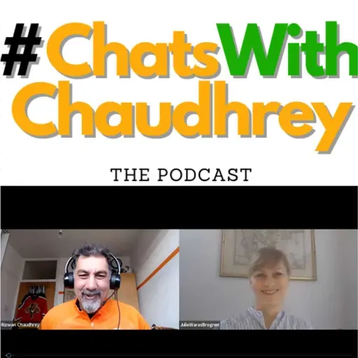  S03E04 #ChatsWithChaudhreyThePodcast #ReflectionsandForecasts 22/23 with Ascelia Pharma AB's Deputy CEO Julie Waras Brogren Jan 17th 2023