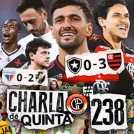 GOOD GAME! FLAMENGO VENCE O BOTAFOGO COM TRANQUILIDADE! VASCO GANHA COM 1 A MENOS FORA DE CASA! - CHARLA DE QUINTA #238