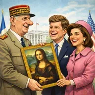 Le voyage de Mona Lisa aux États-Unis en 1963 - FREE episode - DELF A2 / B1 - Compréhension orale - French Intermediate Level