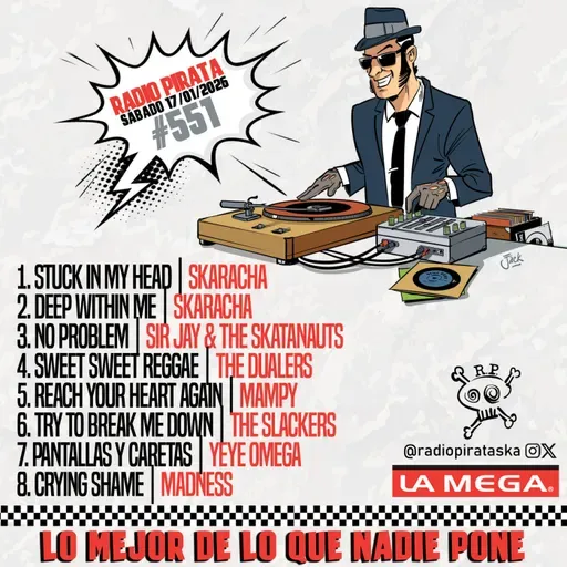 Episode 551: RADIO PIRATA #551 | 17/01/2026