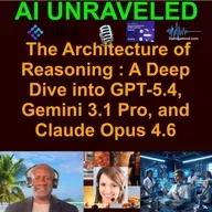 [AI UNRAVELED SPECIAL] The Architecture of Reasoning: GPT-5.4, Gemini 3.1 Pro, and Claude Opus 4.6 Compared