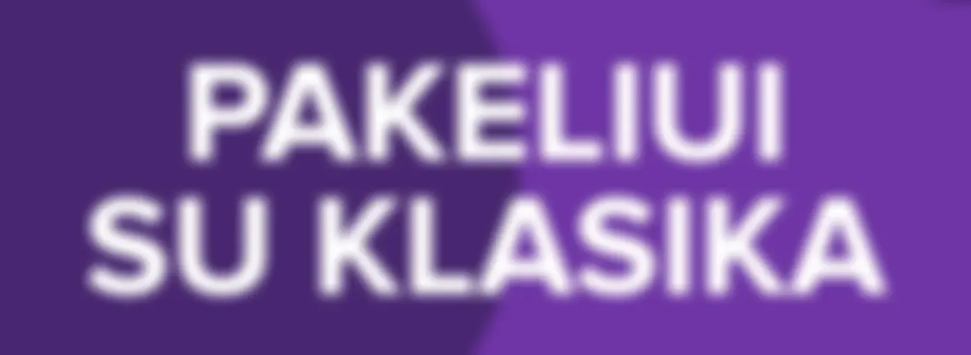 Pakeliui su klasika