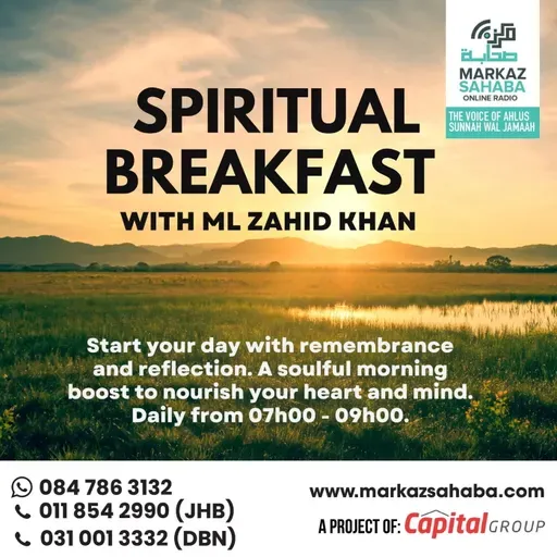 03 October 2025 - Spiritual Breakfast-Flotilla: correcting our yaqeen
