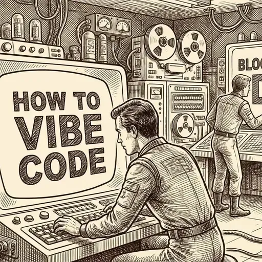 Vibe code workflow a blockchain DNS