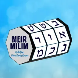 Meir Milim with Rabbi Benjy Kramer