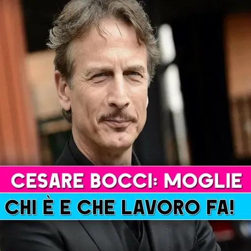 Cesare Bocci, Moglie: Chi E E Che Lavoro Fa!