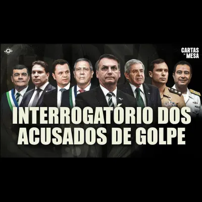 PRIMEIRO DIA DE INTERROGATÓRIO DE BOLSONARO E OUTROS NO STF | Cartas Na Mesa - 09/06/25