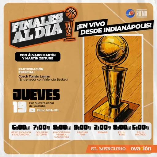 Previa del sexto juego entre OKC e Indiana 🏀 FINALES AL DÍA #16 | Ritmo NBA T6 E148