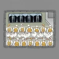 24 Pollos por minuto 