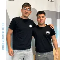 Ent. Ismael Felgueiras e Martín Álvarez, da Comisión de Festas de Rebordáns | Actividades de abril e maio