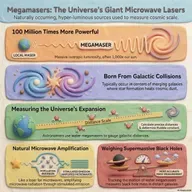 Megamasers: Cosmic Lasers Lighting the Universe
