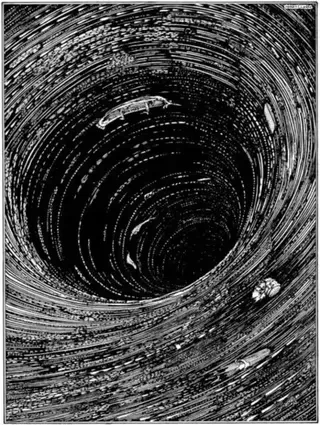 A DESCENT INTO THE MAELSTROM  by  EDGAR ALLAN POE