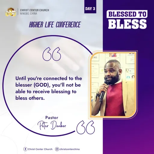 HIGHER LIFE CONFERENCE || BLESSED TO BLESS (DAY 3)