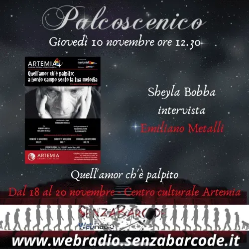 Massimiliano Metalli porta Pasolini a ARTEMIA+