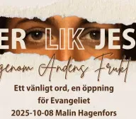 Ett vänligt ord, en öppning för Evangeliet 2025-10-08 Malin Hagenfors