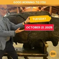 Bring the light today!: Tuesday, October 21, 2025