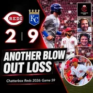 Game 59 - Royals 8, Reds 2 (Reds get BLOWN OUT again! Edwin Arroyo makes MLB debut)