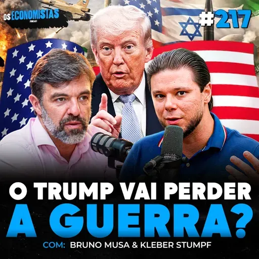 O TRUMP VAI PERDER A GUERRA? BOLSA NAS MÁXIMAS HISTÓRICAS É UMA ILUSÃO! | Os Economistas 217