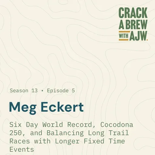 Meg Eckert: Six Day World Record, Cocodona 250 and Balancing Long Trail Races with Longer Fixed Time Events.