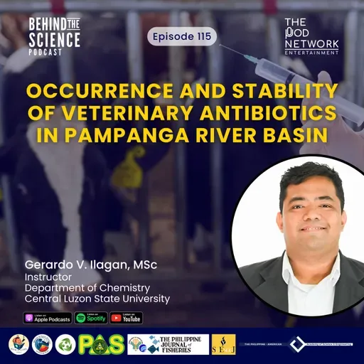 Ep115 - Occurrence and stability of veterinary antibiotics in Pampanga River Basin